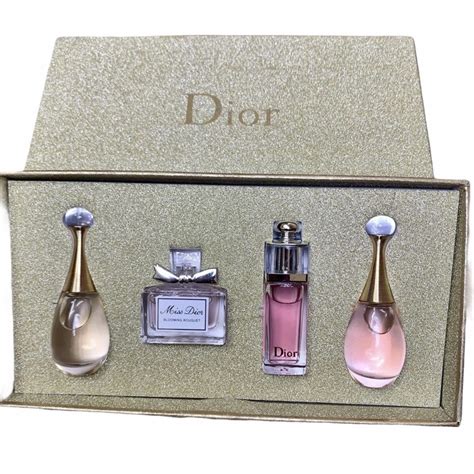 mini dior perfume|dior perfume miniatures gift sets.